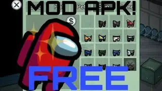 AMONG US MOD APK UNLOCKED ALL SKIN AND PETS!!