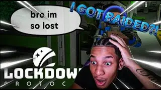 I GOT RAIDED ON STREAM!! SHE THINKS IM CUTE?? Stream Highlights #2 - Lockdown Protocol