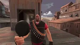 ASMR Heavy tf2 hits you with a frying pan