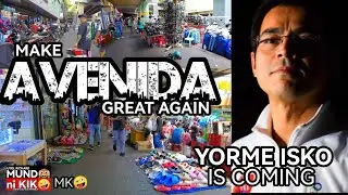 MK🤯/MAKE AVENIDA GREAT AGAIN #clearingoperation #isko@IskoMorenoDomagosoVlog #manila #illegalvendor