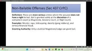 Bail  (Section 436 to 439 CrPC) #baile #lawyer #contractact1872 #bailable #crpc #crpclectures