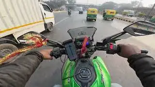 Dominar 400 Pure Raw Exhaust Sound | No Music | No Talking