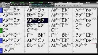 BACKING TRACK - CHASING SHADOWS (Abner Silver, Benny Davis) Ab 130 BPM SWING