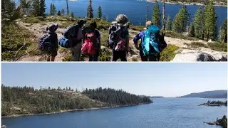 Day 1 Backpacking to Rockbound lake 2021
