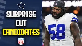 Dallas Cowboys Top Surprise Roster Cut Candidates   HD 1080p