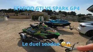 SEADOO SPARK 120 VS SEADOO GTI 170 !! Les meilleurs JetSki .🏝️✨💦