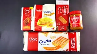 Lotus Biscoff Assorted Snacks Unpacking & Unboxing (Speculoos)