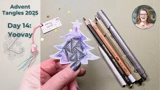Zentangle Advent Tangles - The mini drawing challenge you can actually stick to