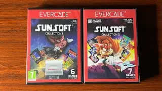 📦 Unboxing | Sunsoft Collection 1 & 2 | Evercade Retro Console