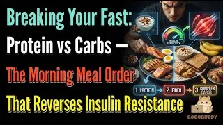 Breaking Your Fast：Protein vs Carbs — The Morning Meal Order That Reverses Insulin Resistance and Aw