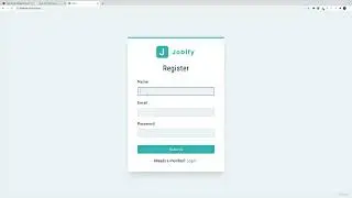 MERN Stack Course - MongoDB, Express, React and NodeJS|17 - Register User FE|005 Reg User -Complete