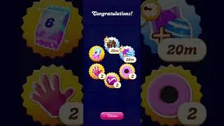 Candy crush saga 240 Gold  Reward // Travel adventures upgraded