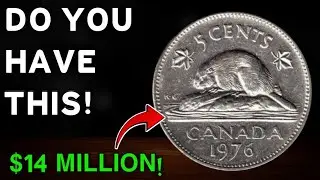Five Cents Canada Coin Worth Big Money 😲 | Most Valuable Canadian Nickels