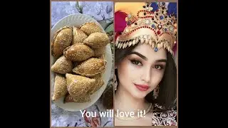 Delicious Uzbek meat pie 