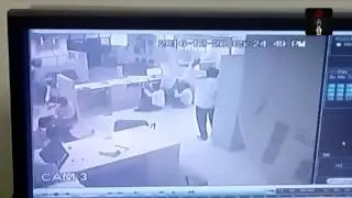CCTV Footage  Robbers Loot Rs 10 Lakh From Bank
