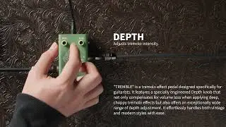 SHAEVLE Tremolo Effect Pedal for Guitar