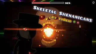 [GEOMETRY DASH] Showcase SKELETAL SHENANIGANS 100% (2 Coins)