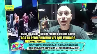 Amor y Fuego - ENE 19 -RICKY MARTIN SE PRESENTA EN EL ESTADIO NACIONAL CON ORQUESTA SINF&Oacute;NICA|Willax