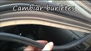 Cambiar reemplazar los burletes de tu auto carro gol power pointer