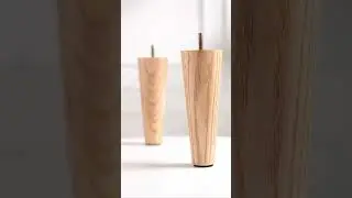CHIARA | M&ouml;belfu&szlig; | H&ouml;he: 17 cm | Eiche | Holz