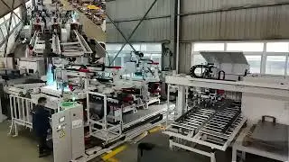 Full Process Automated Air Compression Tank and Water Heater Production Line!
