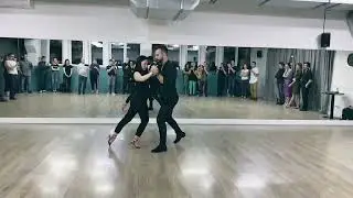 Tango STEP: 🕺🏻sacada man & 💃sacada woman