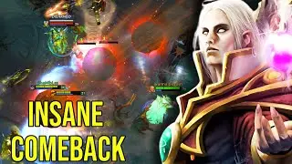 Mind of Tornarus Invoker Insane Comeback vs Magic Build Lina Mid! | Dota 2 Highlights 7.39e