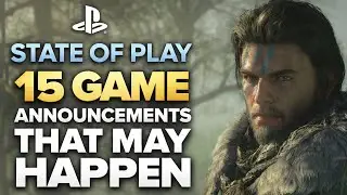 PlayStation State of Play - 15 HUGE Game Announcements That Could Happen This Week