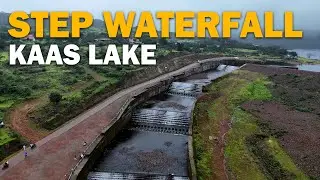 KAAS LAKE STEP WATERFALL | HIDDEN GEM OF MAHARASHTRA