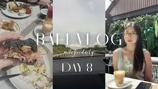 BALI Vlog Day 8 ☕️✈️| sisterfields,takeaway revolvers coffee,going back home[michivlog]