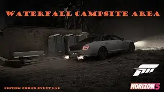 Water Fall Campsite Area - CUSTOM PHOTO EVENT LAB - BADHEARN1126 - Forza Horizon 5