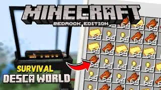 Farm de ouro e Mob trap! Survival - DescaWorld EP 02