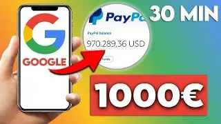 Verdiene 1000&euro; in 30 MINUTEN mit GOOGLE! (Gratis Paypal Geld)