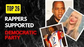 🎤 Top 26 Rappers Supporting the Democratic Party in 2024
