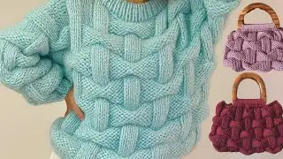 Knitting a bow stitch 🎀
