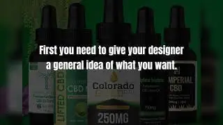 CBD Hemp Package Design for Labels and Boxes