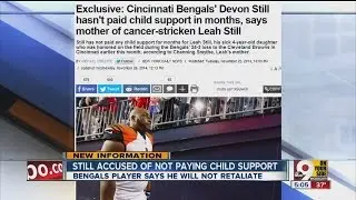 Devon Still accused of not paying child support.