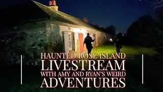 Ghost Hunting live from Rose island with Amy & Ryan...You won't believe the EVP we captured!!
