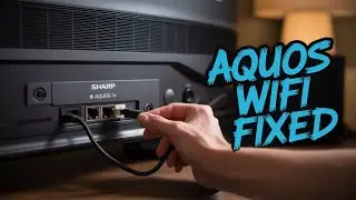 Sharp Aquos TV WiFi Connection - Fix Guide
