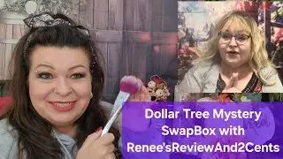 Dollar Tree Mystery Swapbox with Renee'sReviewsAnd2Cents #dollartree #swapbox #mysterybox