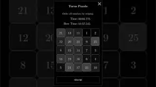 Torus Puzzle Medium 5x5