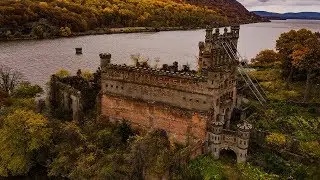 Bannerman's Island Ruins Aerial Tour