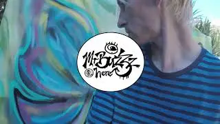 MrBuzZz - Butterfly Spray Art - Graffiti in the backyard