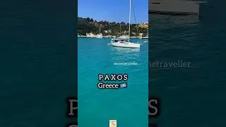 Paxos Island 🏝️ in Greece is a must visit ❤️ #greece