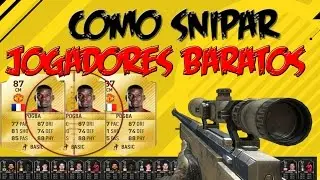 FIFA 17 Brasil - COMO CONSEGUIR JOGADORES BARATOS - Metódo SNIPING - Ultimate team