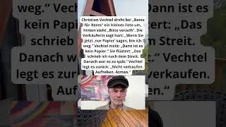 Wenn auf der R&uuml;ckseite &bdquo;Es tut mir leid&ldquo; steht &ndash; und ein Blick alles erkl&auml;rt.