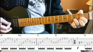 Going To The Run (Golden Earring) guitar lesson (no talk)