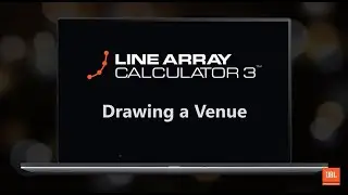 Обучающая серия JBL Pro Line Array Calculator 3: Рисование места проведения