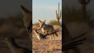 Настоящий роудраннер в деле 🌵🐦
