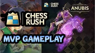 Chess Rush Gameplay ANUBIS | New Generation chess game  | Team Fight Tactic | BEST FOR MOBI